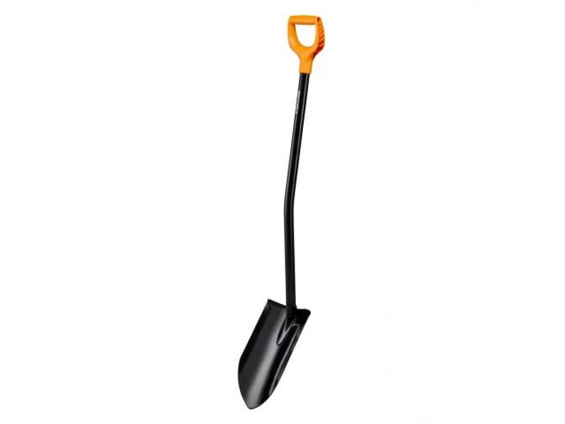 Лопата штыковая FISKARS с удлин.лезвием и удлин.ручкой