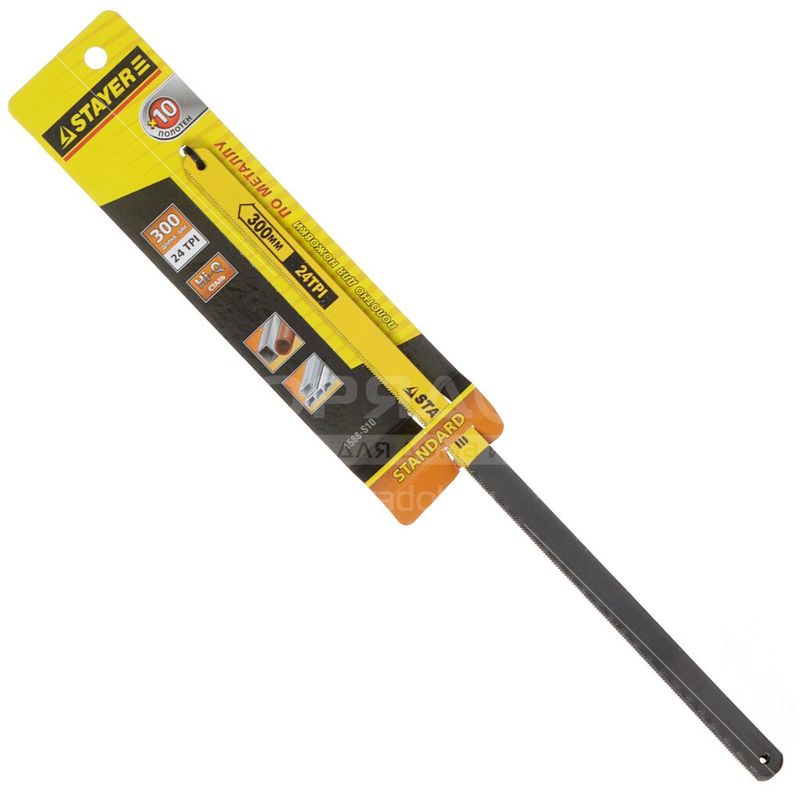 Полотно для ножовки по мет STAYER 300мм 1588-S10