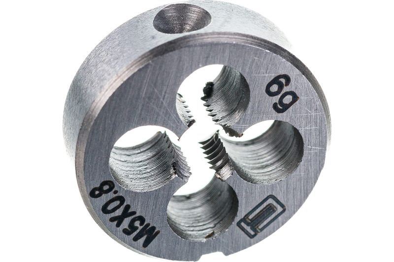 Плашка круглая метрическая 9XC P6M5 M3*0.5(2шт)