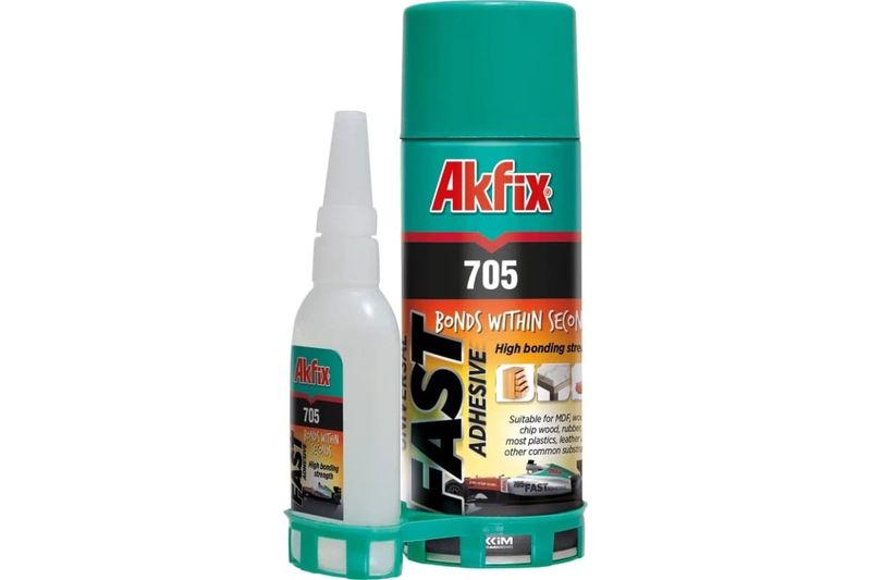 Набор экспресс д/склеивания Akfix MDF Kit 705 (50 гр + 200 мл)  