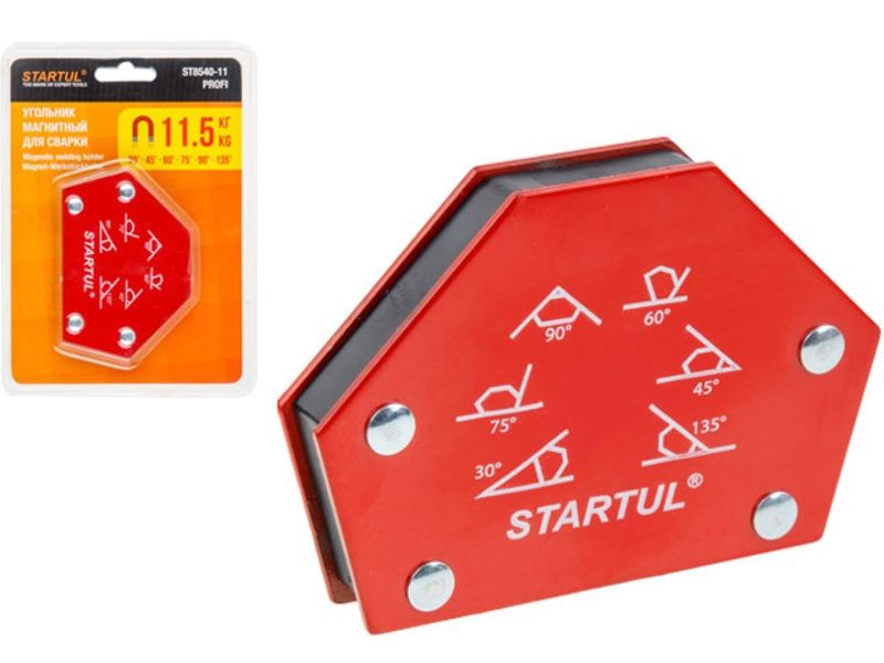 Угольник магнитный д/сварки STARTUL PROFI 11,5кг.