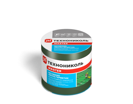 Лента-герметик 3м*7,5см зеленый NICOBAND