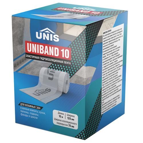 Лента гидроизоляционная UNIBAND10  10 м