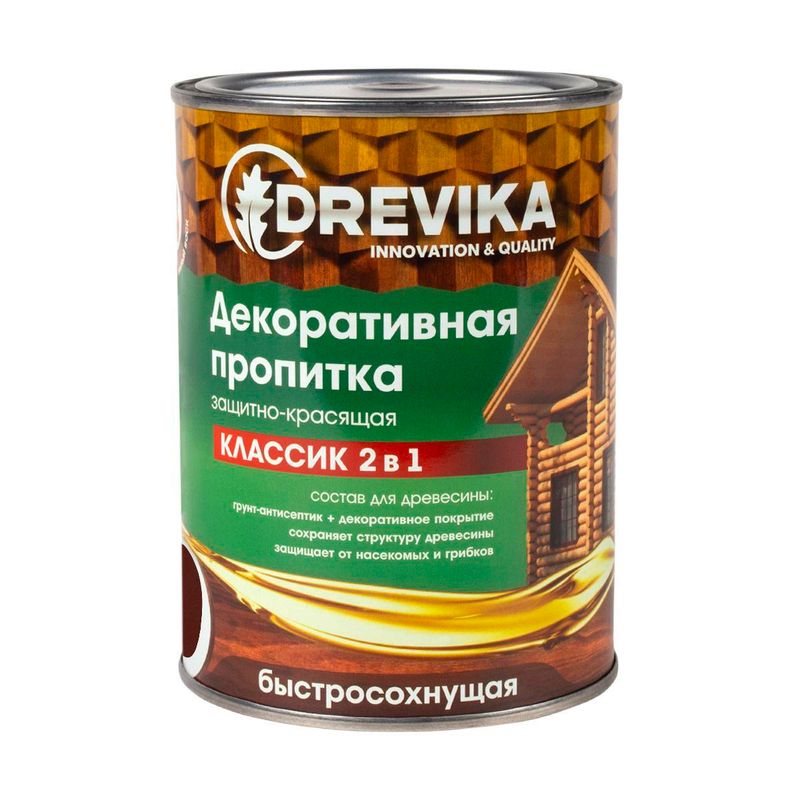 Пропитка декорат. ТИК 0,75 Л "DREVIKA"