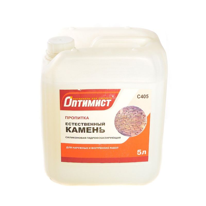 Пропитка силикон. "Естеств. камень" 5л Оптимист