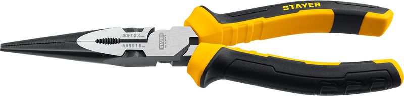 Тонкогубцы STAYER Hercules 200мм