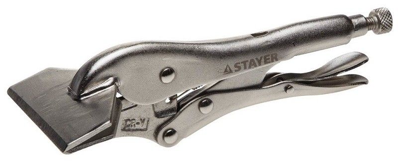 Зажим ручной STAYER ПРОФ 200мм жестянщика 22473