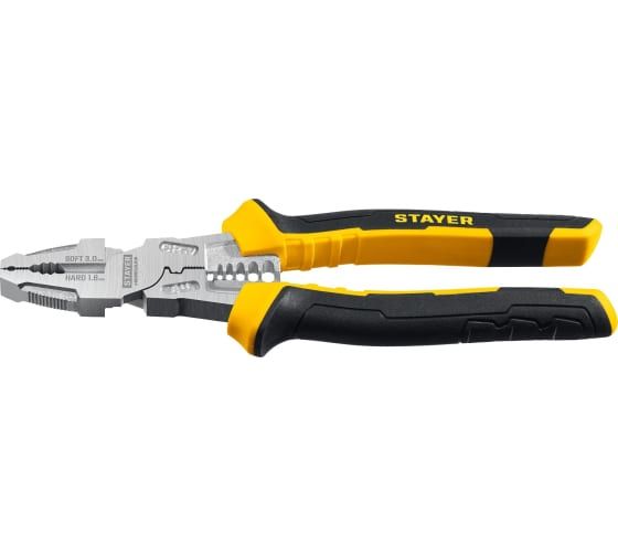 Плоскогубцы STAYER Hercules 8в1, 200мм.