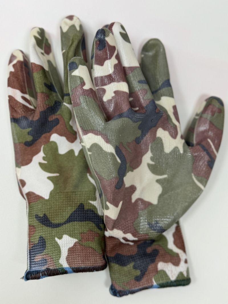 Перчатки нейлон 13класс р.9 (L) Hortus Military GM1014-Military-9