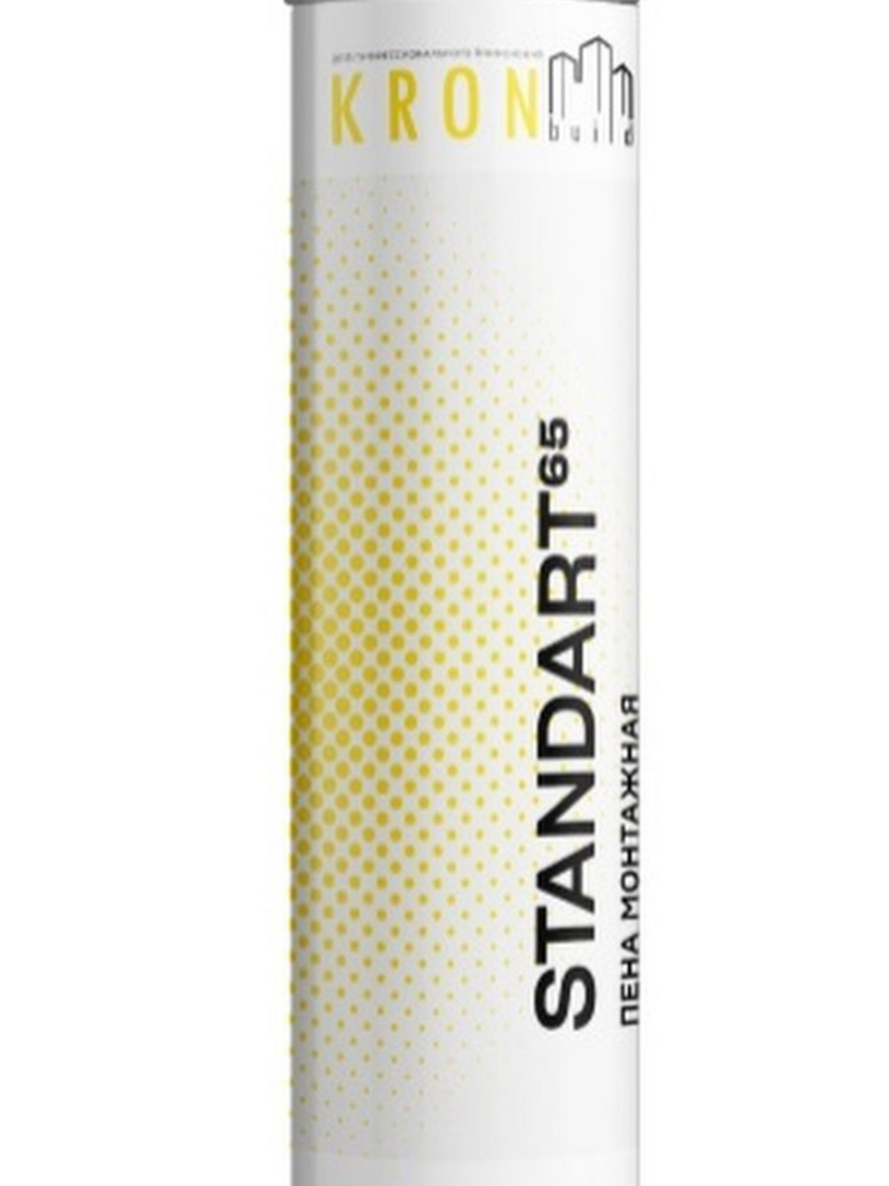 Пена KRONbuild Standart 65 всесезонная 850мл  