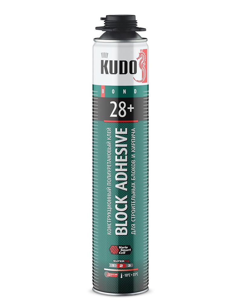 Пена - клей KUDO PROFF 28+ д/блоков и кирпича 900г