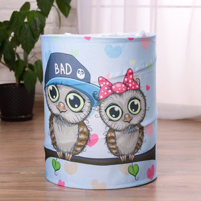 Корзина для игрушек "Совята"