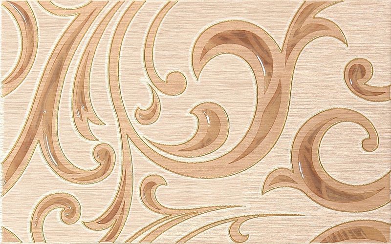 ДЕКОР Muraya бежевый 02 decor  25*40
