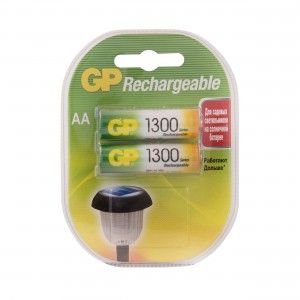 Аккумулятор GP 130AAHC /R6 1300mAh BL2 2шт/упак
