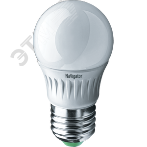 Лампа св. LED 5Вт Е27 белый мат.шар 