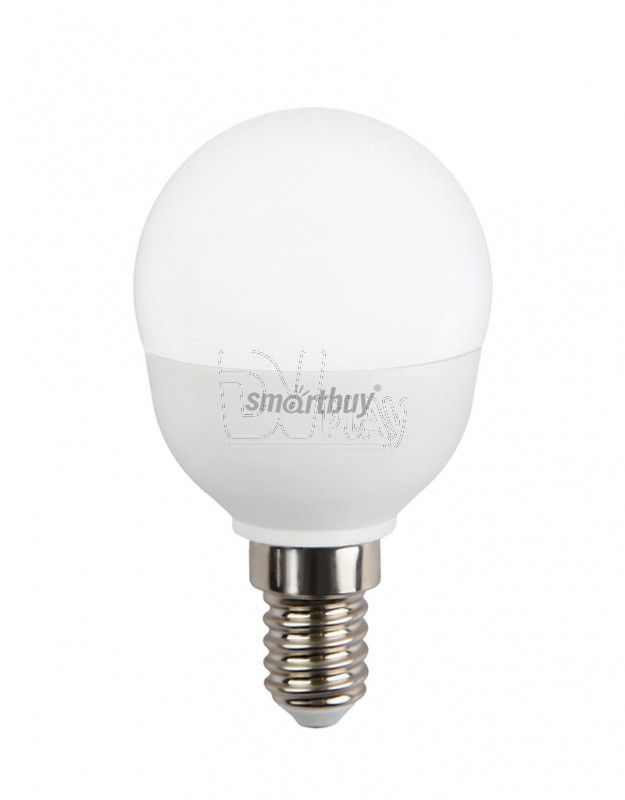Лампа Светодиод Smartbuy Е14/8,5W шар холод.свет