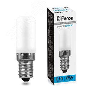 Лампа св. LED 2вт Е14 д/холод LB-10 25988 FERON