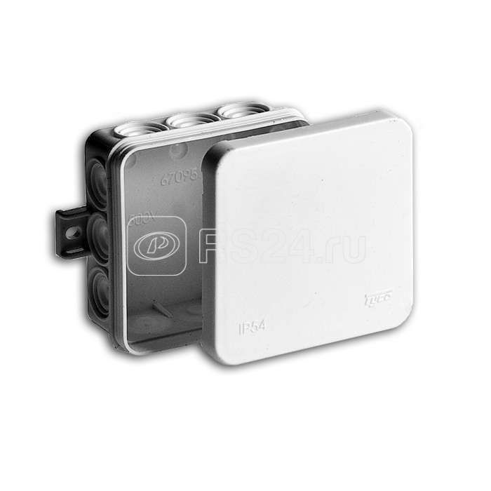 Коробка распр. IP54 100*100*35мм белая TYCO