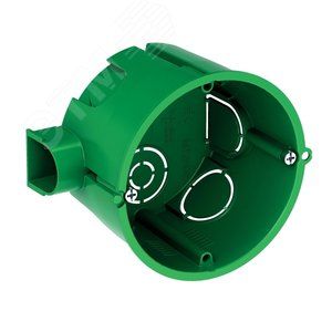 Коробка установ для сплош. стен 65*45 зел Systeme Electric