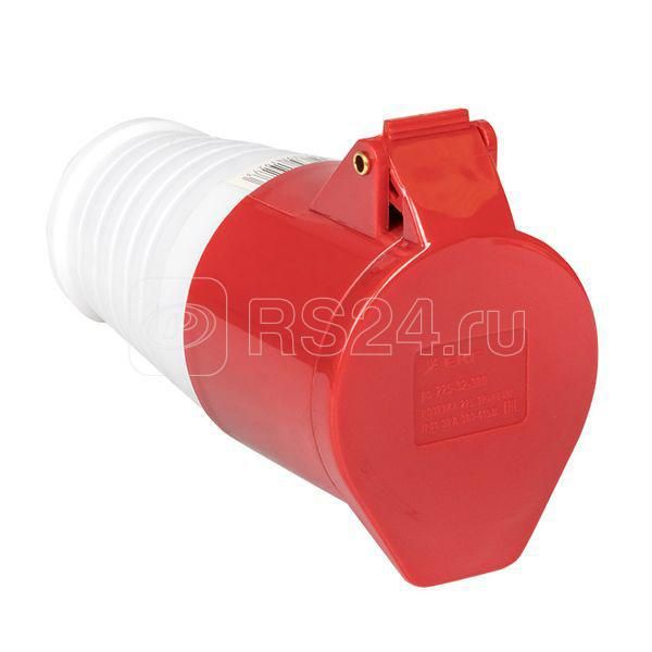 Розетка кабельная 32А 380В 3P+РЕ IP44 (224) EKF