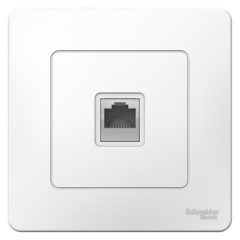Розетка СУ б/з 1м BLANCA бел КОМПЬЮТЕРНАЯ RJ45 BLNIS045001