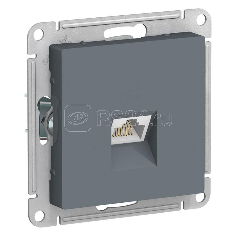 Розетка ATLASDESIGN Компьютерная RJ 45 механизм грифель