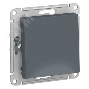 Выключатель-кнопка СУ ATLASDESIGN 1кл. грифель под рамку