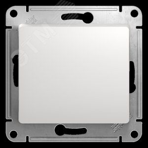 Выключатель СУ GLOSSA  1кл. белый GSL000111