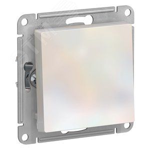 Выкл 1кл ATLASDESIGN сх 1 10АХ мех жемчуг Systeme Electric