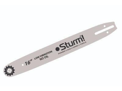 Пильная шина STURM 16"паз1,3мм 59зв.3/8" БЕЗМАСЛЯН