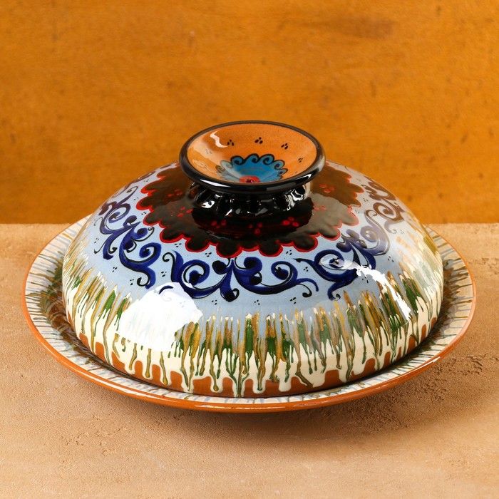 Блинница Риштанская керамика 26,5см