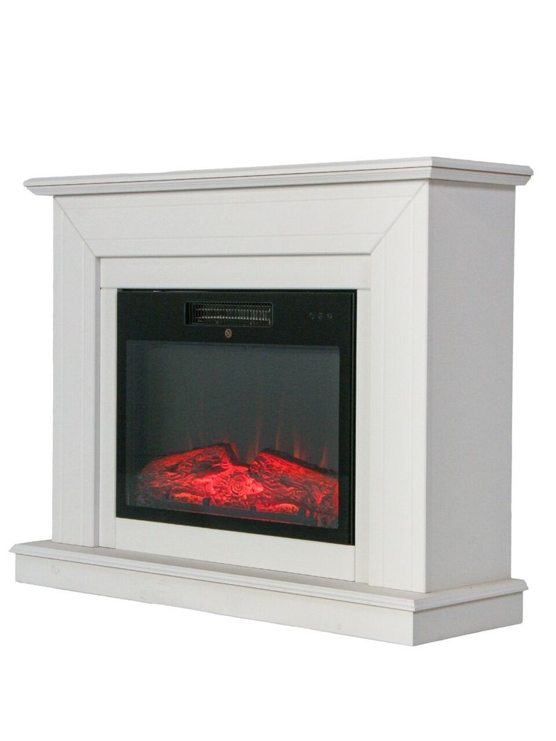 Электрокамин RealFlame, Linkoln, пастельно белый, Kendal 24