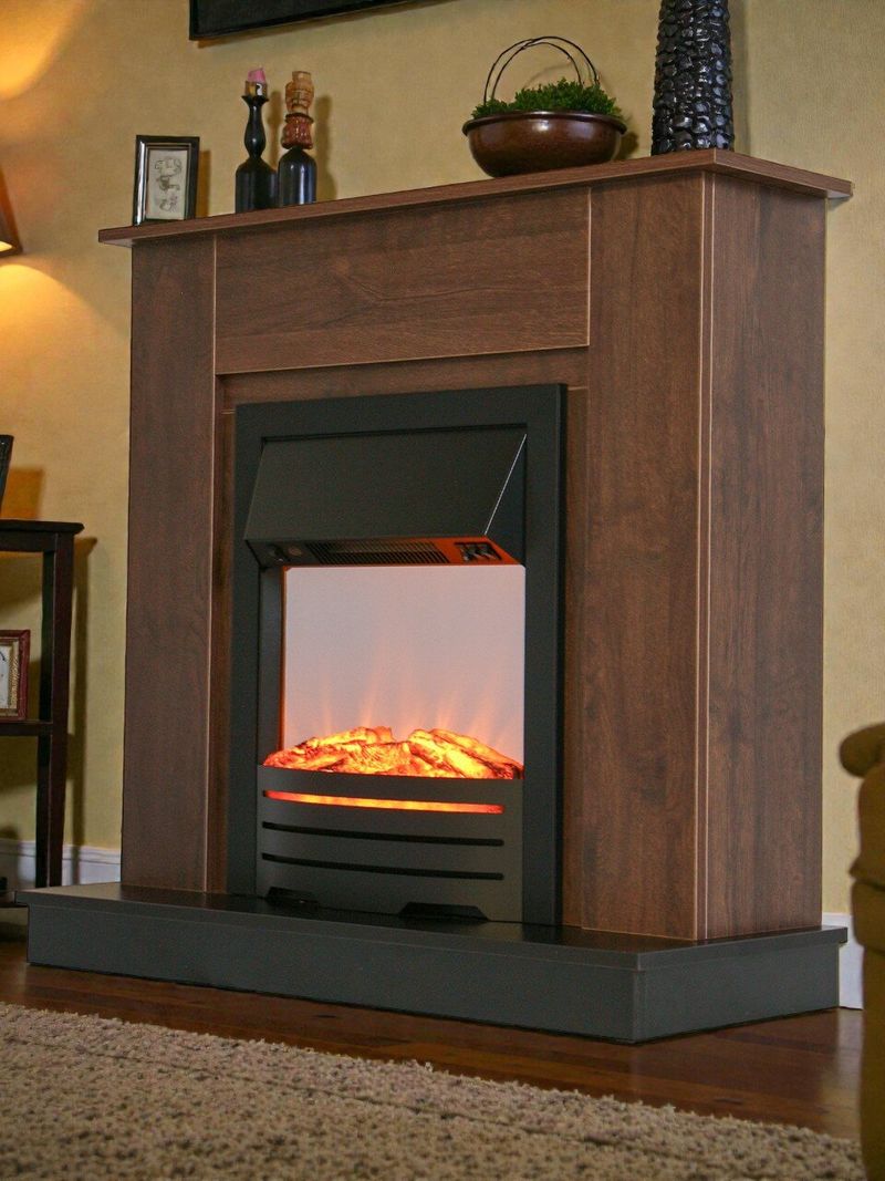 Электрокамин RealFlame, Loft, дуб апрельский шоколад, уни неро, Oscar-S
