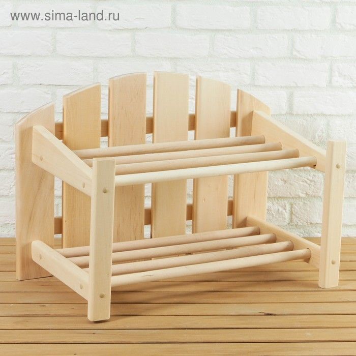 Подставка д/обуви 69*51*40см, 2 яруса
