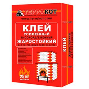 Клей "Терракот" усиленный 5кг жаростойкий
