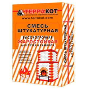 Смесь "Терракот" штукатурка жаркостойкая 5 кг