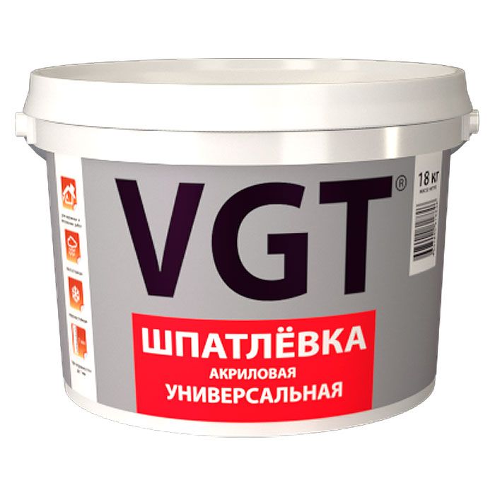 Шпатлевка ВГТ универс акрил 1,7кг