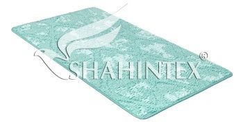 Коврик д/ванной SHAHINTEX VINTAGE SH V002 60*100 мятный 72
