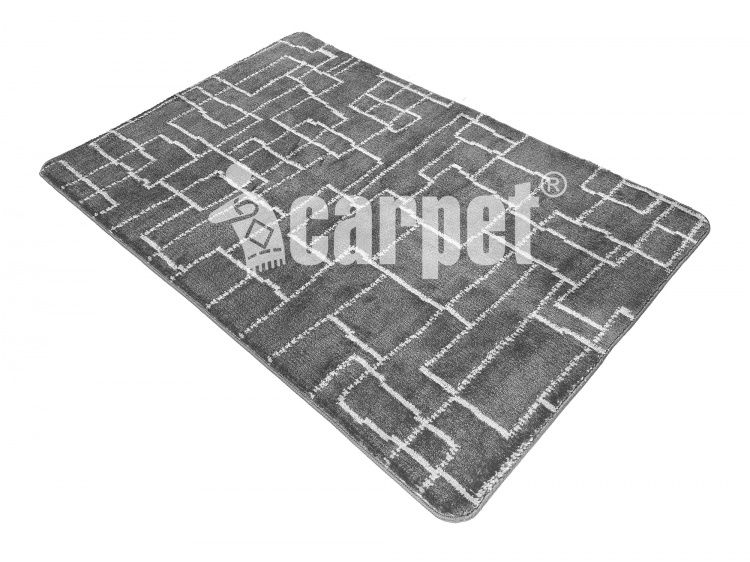 Коврик АРТ icarpet Модерн 100*150 серый