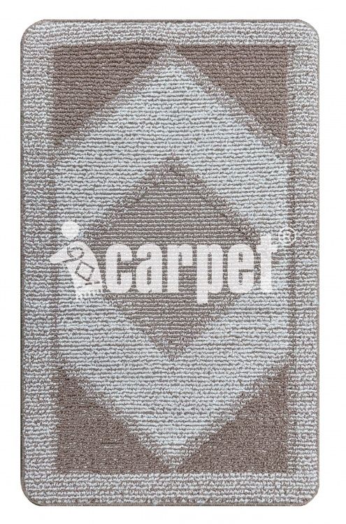 Коврик SHAHINTEX Букле icarpet Гармония 60*100 бисквитно-кремовый