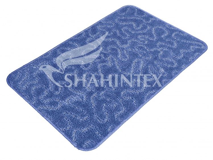 Коврик д/ванной SHAHINTEX РР 50*80 003 синий 
