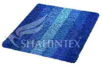Коврик д/ванны SHAHINTEX MULTIMAKARON 50*50 синий