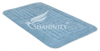 Коврик д/ванной SHAHINTEX ZEFIR Z002 50*80 голубой 11
