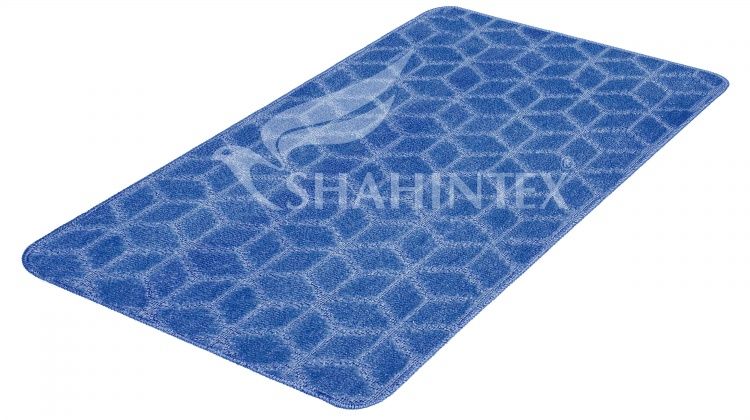 Коврик д/ванной SHAHINTEX РР 60*100 002 синий