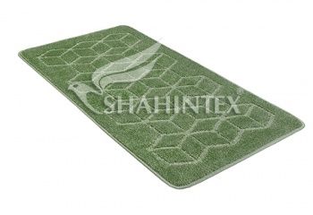 Коврик д/ванной SHAHINTEX РР 60*100 002 зеленый чай 79
