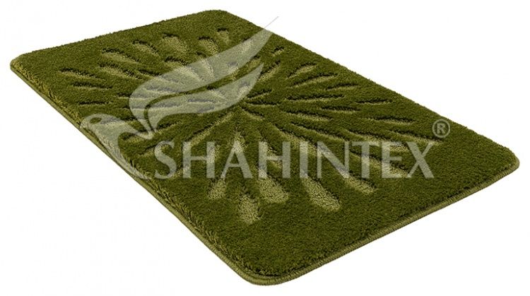 Коврик д/ванны SHAHINTEX PP LUX 50*80 зеленый