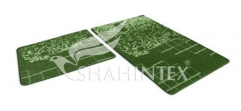 Коврик д/ванны и туал SHAHINTEX VINTAGE SH V001 50*80+50*50 зеленый 52