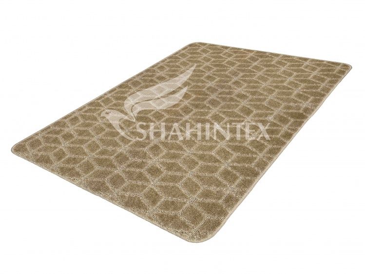Коврик д/ванной SHAHINTEX РР 100*150 002 кофе с молоком