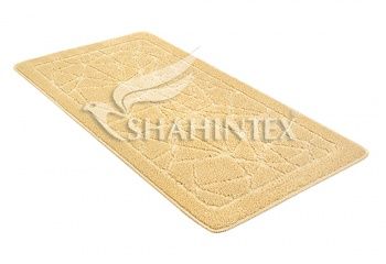 Коврик д/ванной SHAHINTEX РР 60*100 001/002 кремовый