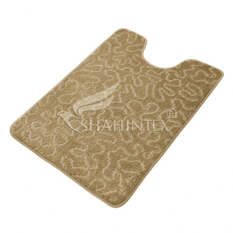 Коврик д/ванной SHAHINTEX РР 60*80 002/003 кофе с молоком
